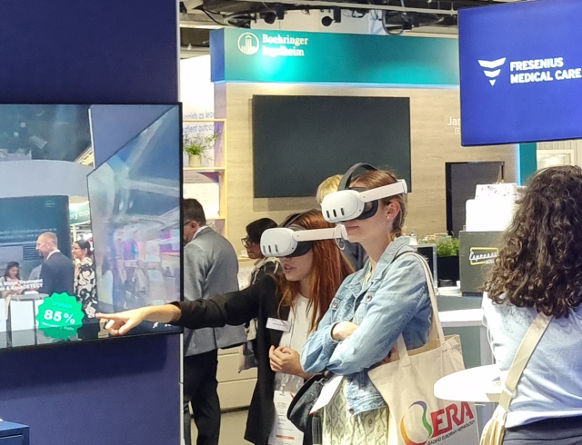 유럽신장학회서 '재택 복막투석' 돕는 VR기기 눈길