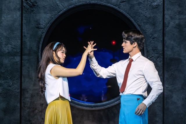뮤지컬 '어쩌면 해피엔딩'의 브로드웨이 공연. 사진제공=NHN링크