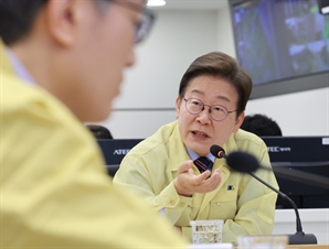 李대통령, 수해 대비 현장 점검서 “안전관리 인사개편안 마련해야”