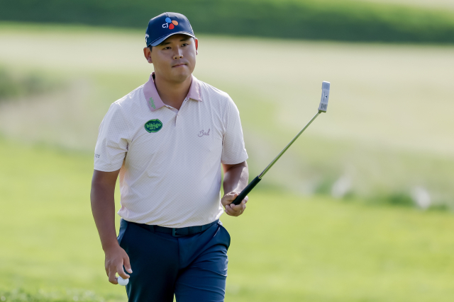 공동 3위에 나선 김시우. 사진 제공=EPA연합뉴스