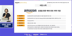 중진공, 아마존과 손잡고 ‘K-뷰티 트랙’ 본격 가동