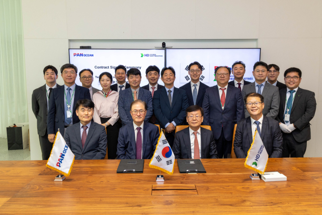 팬오션, HD현대중공업에 친환경 원유운반선 2척 발주