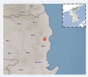 경북 영덕에 소규모 지진 2차례 발생…규모 2.0대