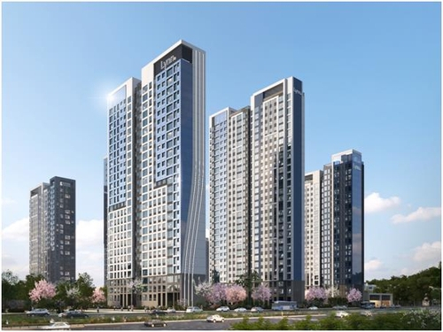 상봉역5구역 가로주택정비사업 Lynn. 에디션324 투시도. 사진 = 우미건설