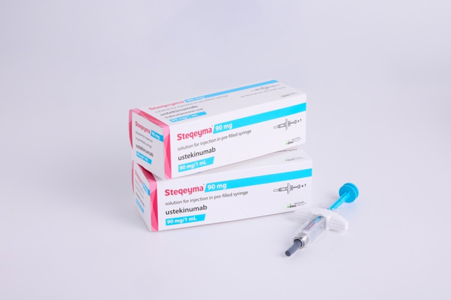 스테키마 90mg/1mL 프리필드시린지 제형. 사진출처=셀트리온