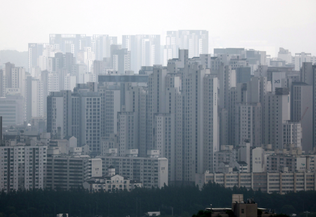 남산에서 본 서울 시내 모습. 연합뉴스