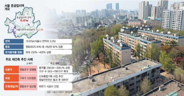 영등포구 신길동 일대. 연합뉴스