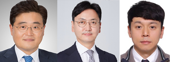 박억수(왼쪽부터), 김형수, 윤태윤 변호사.