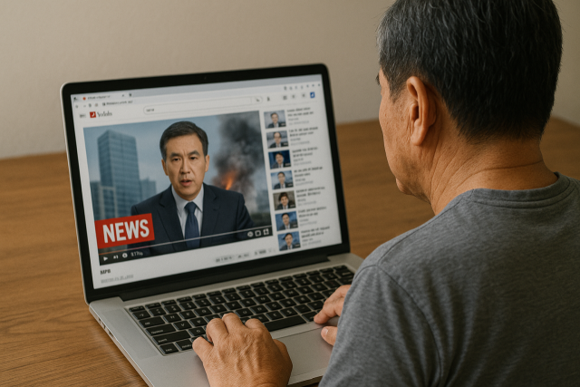 "유튜브 뉴스 시청률 1위, 50대 보수층이 차지"