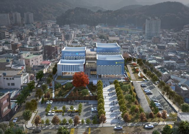 경남 남해군 신청사 조감도. 사진 제공=남해군