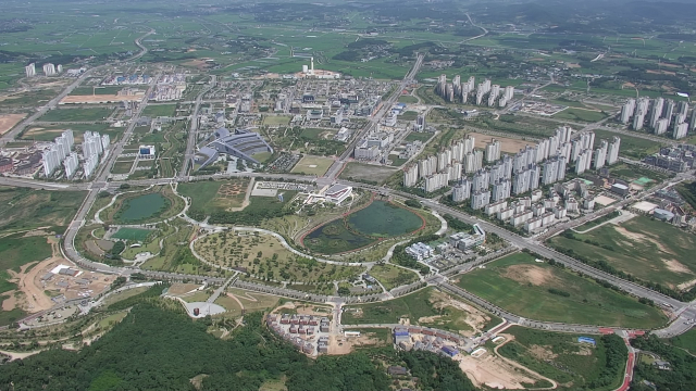 내포신도시. 사진제공=충남도