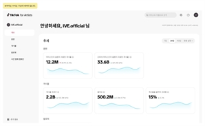 틱톡, 아티스트 위한 인사이트 플랫폼 ‘틱톡 포 아티스트’ 출시