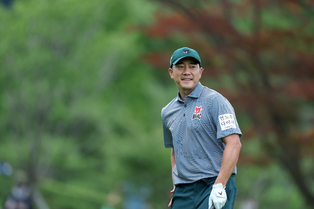 20일 제68회 KPGA 선수권 2라운드에 나선 전재한. 사진 제공=KPGA