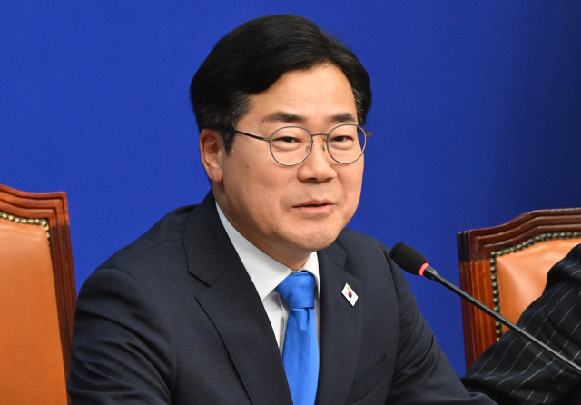 박찬대 더불어민주당 당대표. 오승현 기자