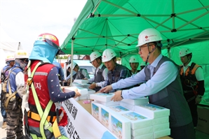 박현철 롯데건설 부회장, 대구 현장 찾아 혹서기 점검