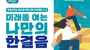 경기도, '경계지능 청년 일 역량강화 프로젝트' 참여자 모집