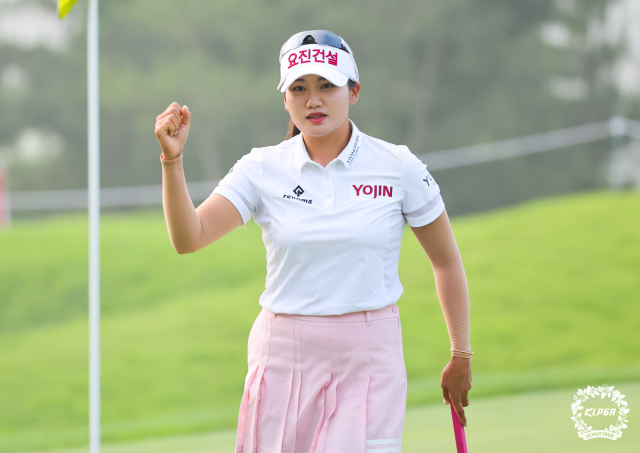 더헤븐 마스터즈에서 시즌 첫 승을 거둔 노승희. 사진 제공=KLPGA