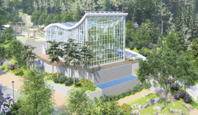 가학산 수목원 내 전시온실 조감도. 사진 제공=광명시