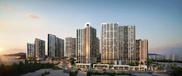 동문건설, ‘파주 문산역 3차 동문 디 이스트 센트럴’ 투시도