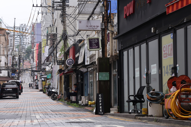 서울의 한 골목상권. 연합뉴스