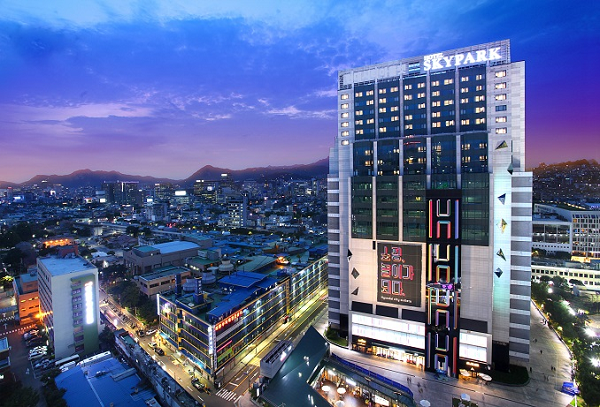 사진: (주)호텔 스카이파크 킹스타운 동대문점 전경 (사진=호텔 스카이파크 제공）