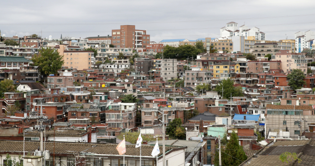서울 용산구 한남동 재개발 사업지 일대. 뉴스1