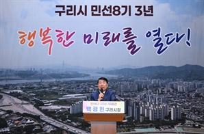 백경현 구리시장 "GTX·E커머스 등 대형 프로젝트, 성공적 마무리 총력"