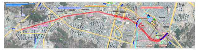 대전 유성구 외삼네거리와 유성복합터미널을 연결하는 BRT 구간. 사진제공=대전시