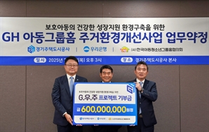 우리은행, 보호아동 주거환경 개선에 6억원 지원