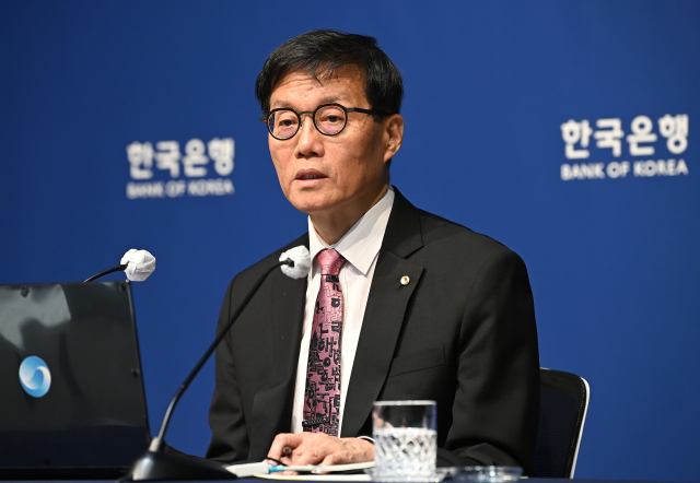 이창용 한국은행 총재가 지난 5월 29일 서울 중구 한국은행에서 열린 금통위 금리 결정에 대한 기자간담회에서 발언하고 있다. 사진공동취재단