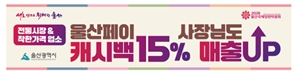울산페이, 전통시장·착한가격업소에선 적립금이 15%