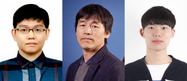 전자의 스핀을 고체 속에서 더 정확하게 설명할 수 있는 새로운 이론을 제시한 연구진. 왼쪽부터 김경환 연세대학교 물리학과 교수, 박노정 UNIST 물리학과 교수, 김범섭 UNIST 물리학 박사(현 펜실베니아대학교 박사후 연구원). 사진제공=UNIST