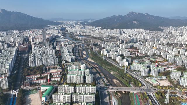 서울 노원구 일대 아파트 전경. 사진 제공=노원구