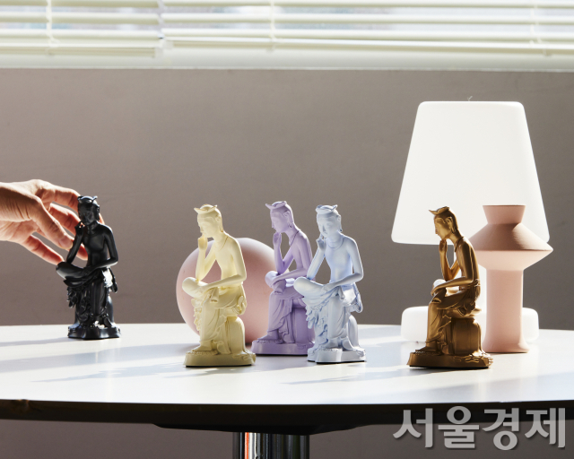 뮷즈 미니어처 ‘국보 반가사유상’ 모습.