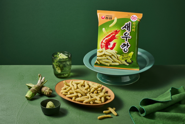 농심이 다음 달 와사비 새우깡을 출시한다. 사진 제공=농심
