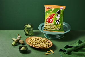 “이번엔 와사비다”…농심, 4년만 새우깡 신제품 출시