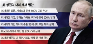 트럼프, 우크라 휴전 막는 푸틴에 ‘불만’…"제재 법안 들여다보고 있다”