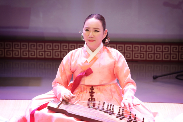 ‘가야금병창' 보유자 정옥순 씨. 사진 제공=국가유산청