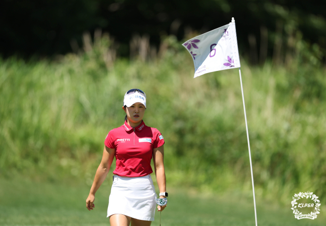 공동 17위에 나선 고지우. 사진 제공=KLPGA