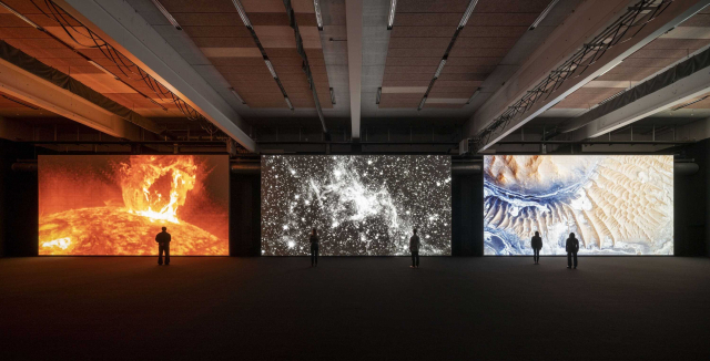 료지 이케다, ‘data-verse 1·2·3(2019-2020)’. 사진 제공=국립아시아문화전당