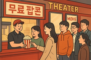"그곳 쉬는 날 '무표 팝콘' 쏩니다"…메가박스, CGV 쉬는 날 '팝콘 역공'
