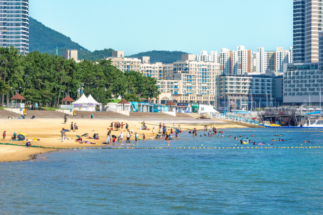 수 웅천친수공원해수욕장. 사진 제공=전라남도