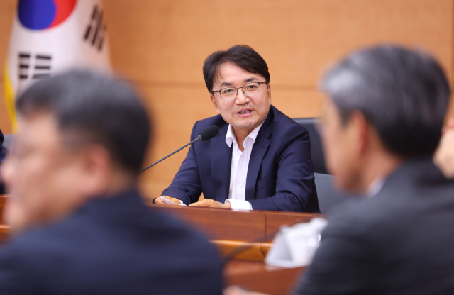 김광용 행정안전부 재난안전관리본부장. 연합뉴스ㅎ