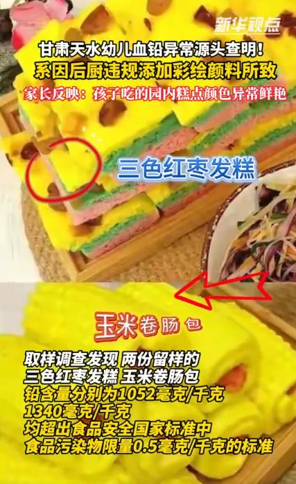 급식에 '식용 금지' 물감 넣은 中 유치원…'납중독' 피해 아동 200명