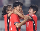 '정다빈 극장 동점골' 한국, 女축구 '강호' 일본과 극적 무승부