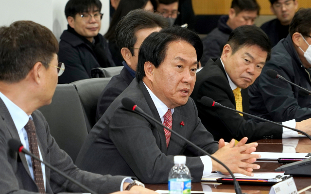서울시구청장협의회에서 발언하는 이성헌 서대문구청장 모습. 사진제공=서대문구