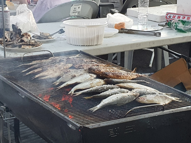 전어구이. 사진 제공=사천시