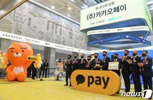 "카카오페이 주가 기대감 과도…투자의견 하향"[줍줍리포트]