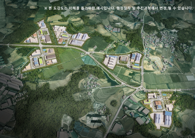 여주시 가남 일반산업단지 클러스터 조감도. 이미지 제공 = 여주시