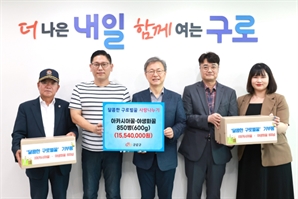 구로구, 취약계층·유공자에 벌꿀 기부
